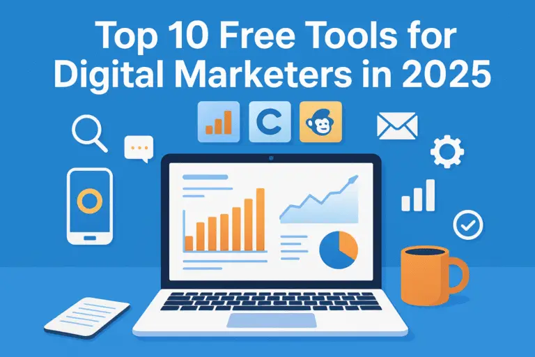 Top 10 Free Tools for Digital Marketers in 2025