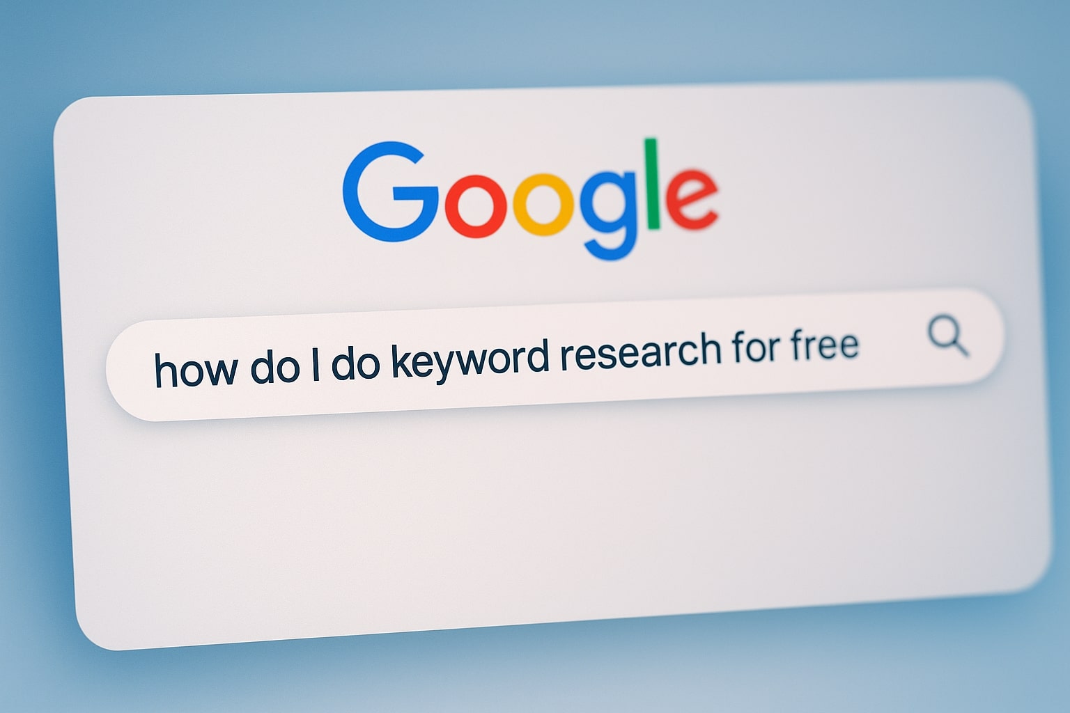 SEO Keyword Research Guide for Beginners free