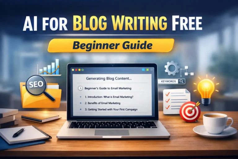 AI for Blog Writing Free – Beginner’s Complete Guide