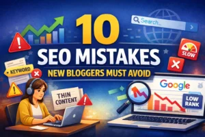 10 SEO Mistakes New Bloggers Must Avoid