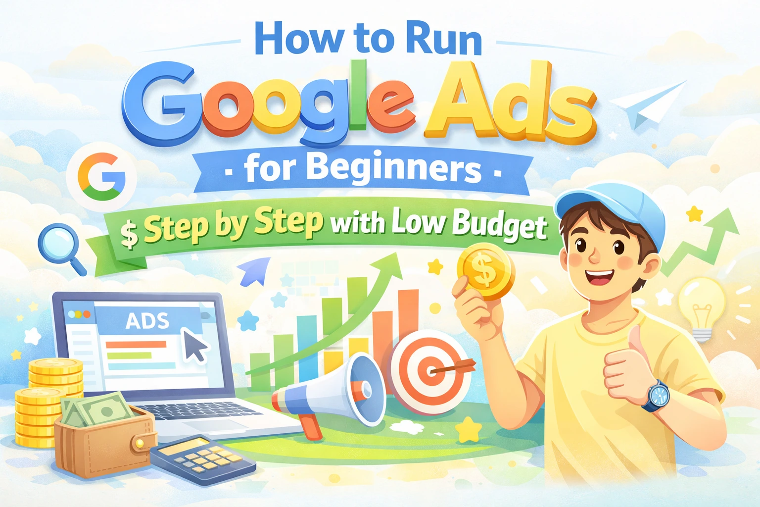 How to Run Google Ads for Beginners Step by Step with Low Budget