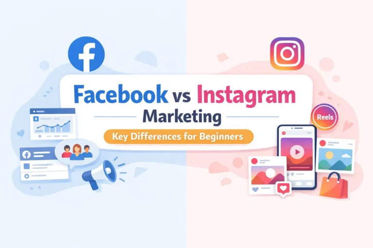 Difference Between Facebook and Instagram Marketing: Which Platform Is Better for Beginners?