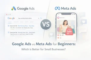 Google Ads vs Meta Ads for Beginners: Which is Better for Small Businesses