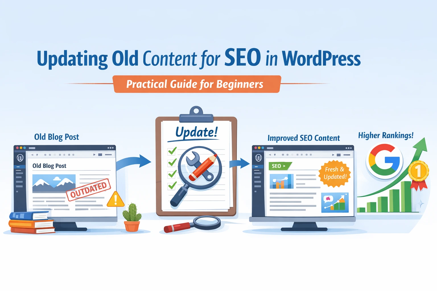 updating old content for seo in wordpress