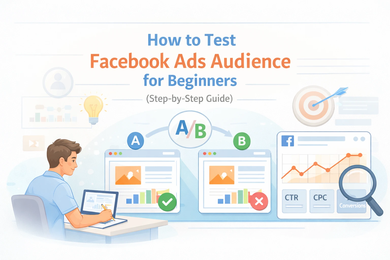 how to test facebook ads audience
